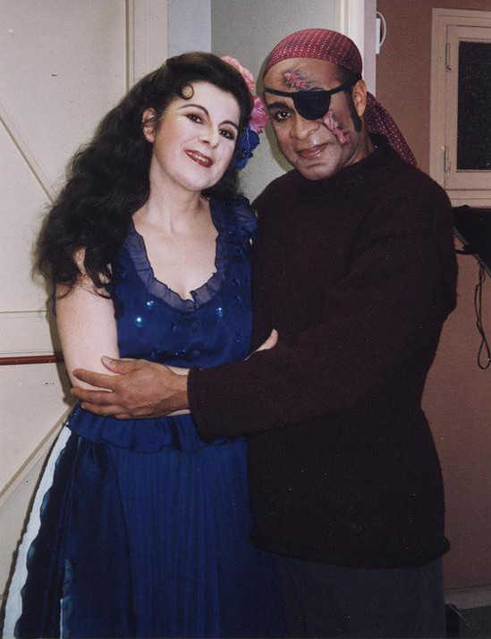 Photo Marie-Jose Dolorian avec Steven Cole